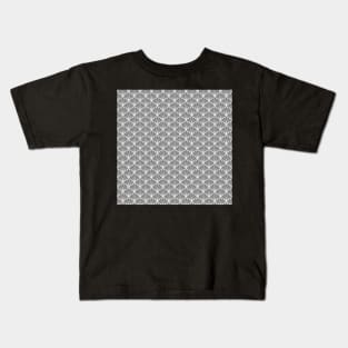 Soft Greys - Deco Fans Kids T-Shirt